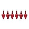 Melrose Mercury Glass Finial Drop Ornament (Set of 4) - 2 of 2