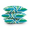 16"x16" Chuck Gonzales Coral Square Throw Pillow Green - Deny Designs - 4 of 4