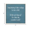 Slickblue Solid Pine Funny Wall Sign – Village to Raise a Child Quote– Farmhouse Gift Idea for Parents, Color Options - 3 of 3