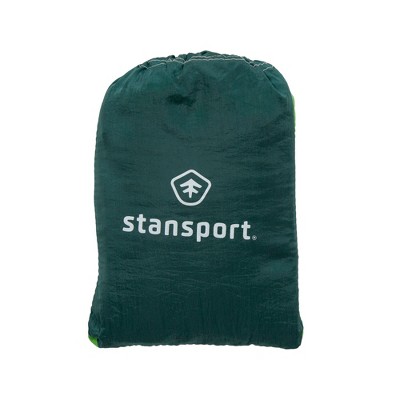 Green and Teal Nylon Two-Person Traveler Hammock