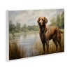 Stupell Industries Retriever Dog & Pond, 10" x 15" - 3 of 4