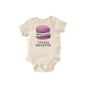 Macaron France Baking - Baby Boy Girl Clothes Infant Onesie® Funny Cute Newborn GS1 - 1 of 4