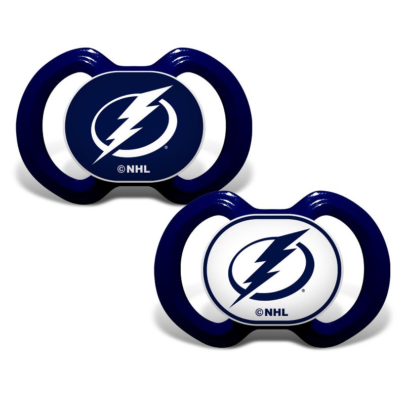 BabyFanatic Officially Licensed Unisex Pacifier 2-Pack - NHL Tampa Bay Lightning, 2 of 6