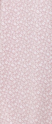 white floral on mauve