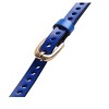 INSPIRE CHIC Women's Oval-Shaped Hollow Alloy Buckle Multicolor Classic Skinny Belt - 4 of 4