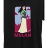 Women's - Disney Princess - Mulan Full Body Portrait Short Sleeve Graphic T-Shirt - image 2 of 4