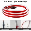 TruAIR Dynamic Car Hood Light Strip (White) - 3 of 4