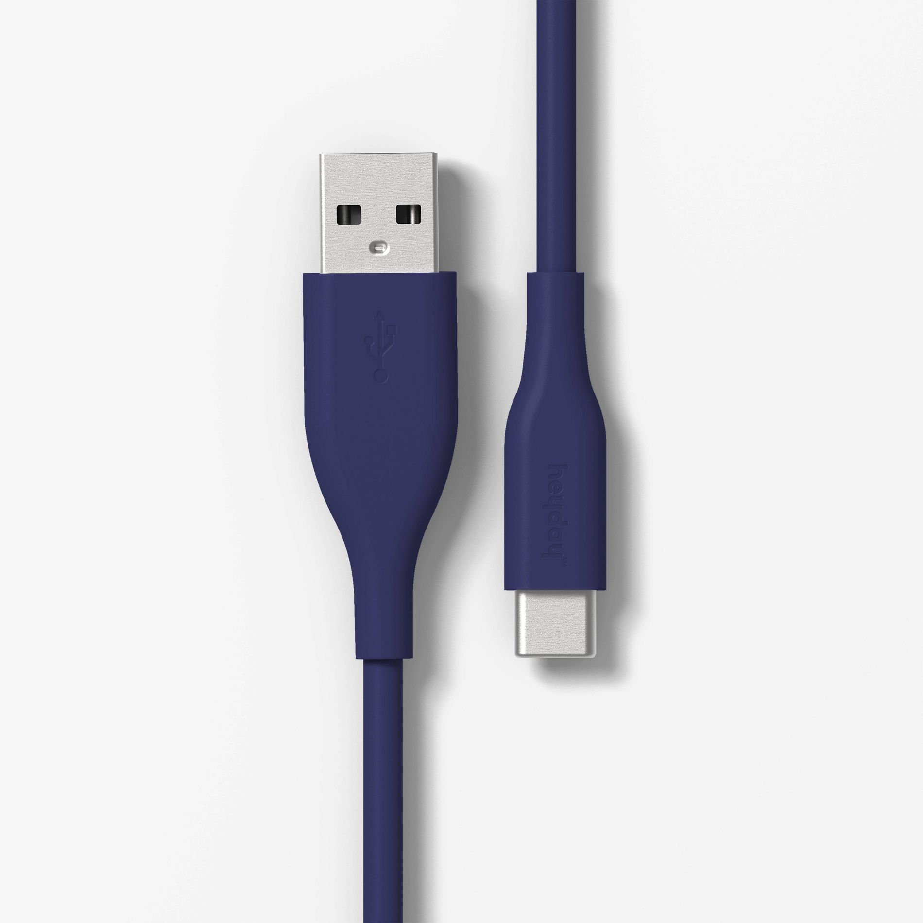 10' USB-C to USB-A Silicone Cable - heyday™ ️Future Dusk