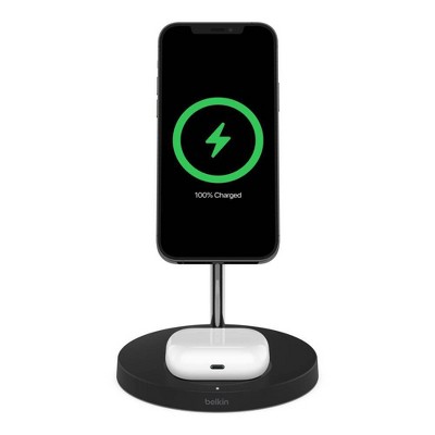 Photo 1 of Belkin BoostCharge Pro 2 in 1 Magnetic Wireless Charger with MagSafe