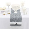 Big Dot of Happiness We Still Do - 25th Wedding Anniversary - Petite Anniversary Party Paper Table Runner - 12 x 60 inches - 2 of 4