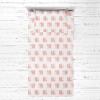 Bacati - Olivia Feathers Coral Muslin 3 pc Toddler Bed Sheet Set - 3 of 4