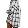 Women's Wo's Flannel Texture Shacket - Ninexis - 2 of 2