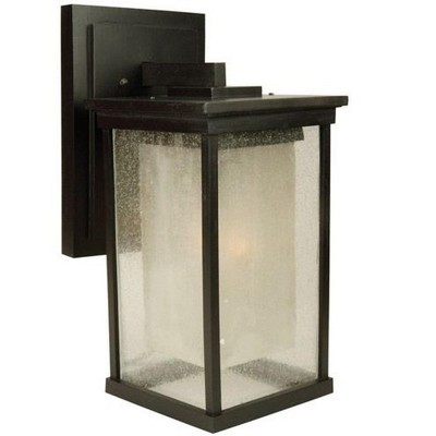 Craftmade Lighting Riviera 1 - Light Wall Light in  Oiled Bronze Outdoor