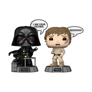 Funko POP! Star Wars: Sayings Vader and Luke Figure - 2pk - 1 of 2