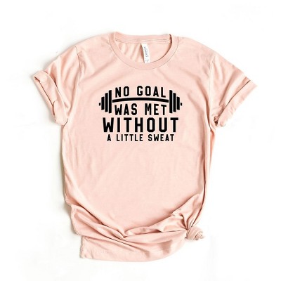 Simply Sage Market Women's Goal Met Sweat Short Sleeve Graphic Tee
