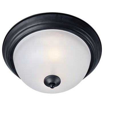 Maxim Lighting Essentials - 584x 2 - Light Flush Mount in  Black