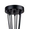Artcraft Lighting Camila 7 - Light Pendant in  Black - 3 of 4