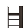 PAGED 5-Shelf Open Bookcase Contemporary Design Book Shelf with Scratch-Resistant Surface, Storage Shelves for Display and Storage - 3 of 4