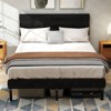 KTMBDW Upholstered Platform Bed Frame, Mattress Foundation, Metal Slat Support, No Box Spring Needed, Easy Assembly - 2 of 4