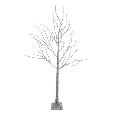 Northlight 6' Prelit Christmas Twig Tree Outdoor Yard Art Decoration - Warm White LED Lights