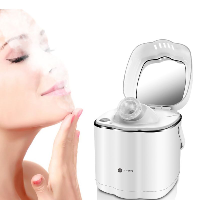 Prospera DL008 Hot Mist Nano Facial Steamer Spa Quality Home Face Humidifier for Women Men, 4 of 6