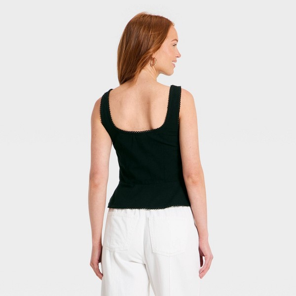 Top de mujer con encaje artesanal - Universal Thread™ 2