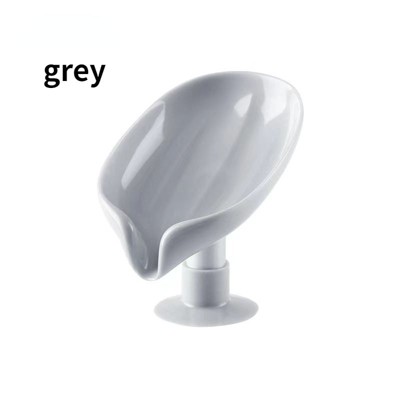 Chery Life 3pcs Bar Soap Holder, Leaf Shape Self Draining Soap Holder With Suction Cup