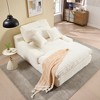 Dolonm 75" Deep Seat Lazy Sofa: 4 Plush Pillows, High-Resilience Sponge, Luxe Corduroy for Living Room/Office-6 Colors - 2 of 4
