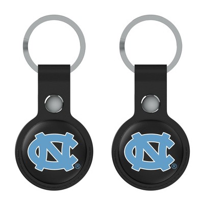 Keyscaper NCAA ACC Universities Insignia Black Airtag Holder 2-Pack