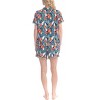 Ocean Pacific Nautical Nights Short PJ Set, Navy Surf, Large - 2 of 3