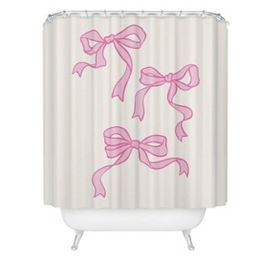 Deny Designs April Lane Art Bows Shower Curtain - 1 of 3