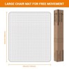 Office Chair Mat for Carpet Floors, Computer Desk Chair Mat Strong Slip Resistant Under Desk Floor Protector - 2 of 4