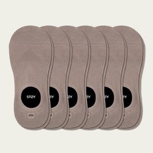 STZY-Slate Blank No-Show [6 Pairs] - 1 of 1