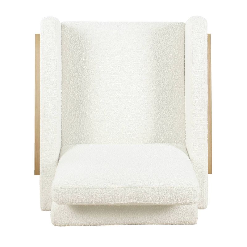 Wood Frame Accent Chair - HomePop, 4 of 11