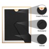 Unique Bargains REGALWOVEN Wedding Home Glass Vertical or Horizontal Picture Frame for Tabletop Display - 2 of 4