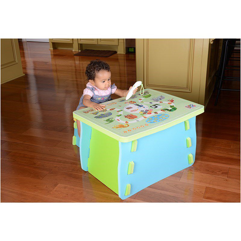 Creative Baby's Interactive Learning Table and Chair, Sing Along Games, and Music Notes - Eric Carle's The Very Hungry Caterpillar, 2 of 4