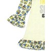 Despicable Me Toddler Girls' Minions Snuggle Sleep Pajama Dress Nightgown Off-White - 3 of 4