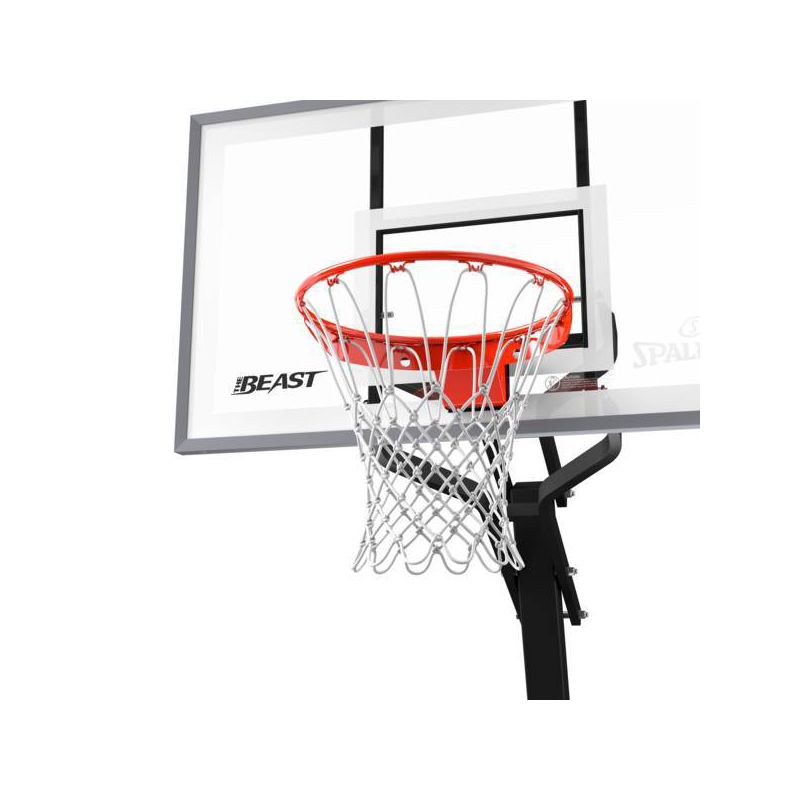 Spalding 54&#34; Glass Portable BEAST Basketball Hoop, 3 of 8