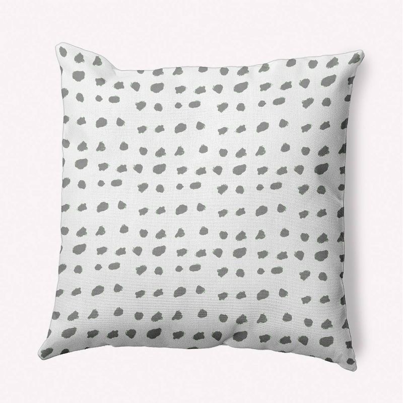 e by design 16&#34;x16&#34; Dot of Spots Square Throw Pillow, 6 of 7