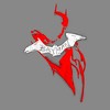 Boy's The Batman Artistic Red & White Graffiti Performance Tee - 2 of 4