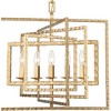Crystorama Lighting Capri 5 - Light Chandelier in  Antique Gold - 4 of 4