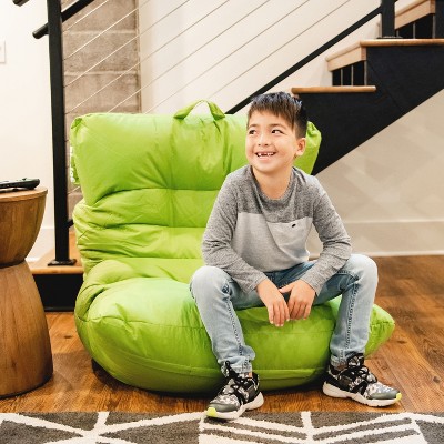 Spicy Lime Nylon Blend Bean Bag Lounger