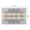 Unique Bargains PVC Wrinkle-Resistant Washable Indoor Outdoor Placemats 18" x 12" 6 Pcs - 4 of 4