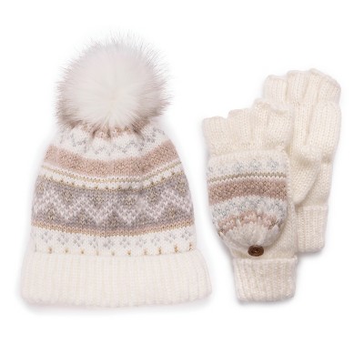women's winter hat scarf and glove sets target