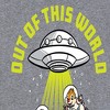 Women's - Disney - UFO Out Of This World Short Sleeve Graphic T-Shirt - 2 of 4
