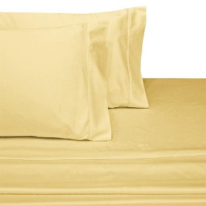 Egyptian Linens Split Top King Sheets 300 Thread Count 100% Cotton (Half Split Fitted) - 1 of 4