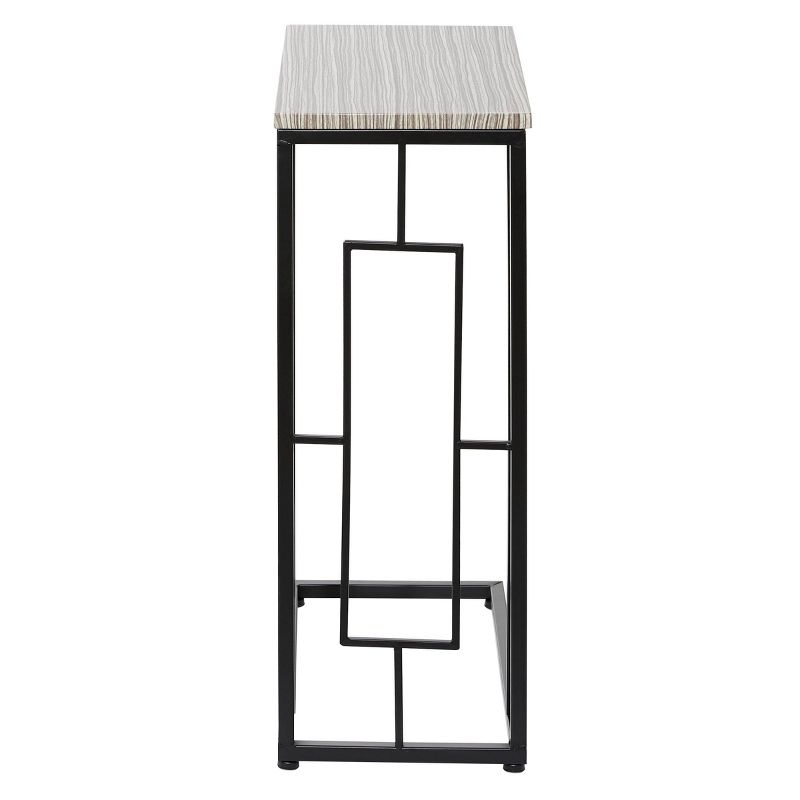 Contemporary Metal and Wood Accent Table Gray - Olivia &#38; May, 5 of 6