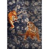 Coolmee Washable Area Rugs for Living Room Soft Vintage Botanical Non Slip Ultra Thin Carpet for Bedroom Dining Room Home Office - 3 of 3
