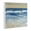 Stupell Industries Incoming Beach Tide Contemporary Painting Soft Whitecaps, 12" x 12" - 3 of 4