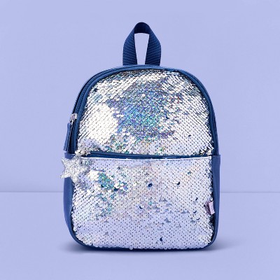 flip sequins backpack